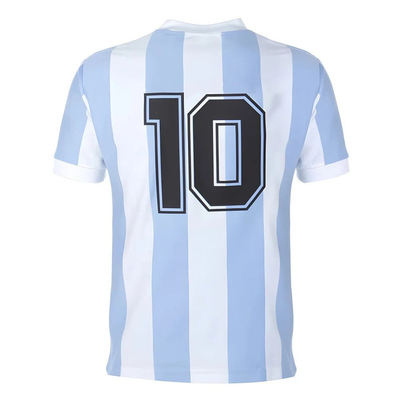Argentina 1986 World Cup No 10 Retro Football Shirt |Product - Football Shirts | Toffs | Absolute Rugby