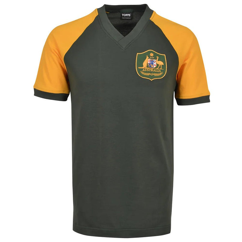 Australia 1982 Away Retro Football Shirt |Product - Football Shirts | Toffs | Absolute Rugby