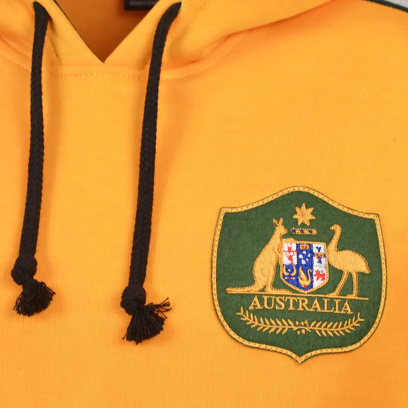 Australia Hoodie 1980s Amber/Bottle Green |Product - Football Shirts | Toffs | Absolute Rugby