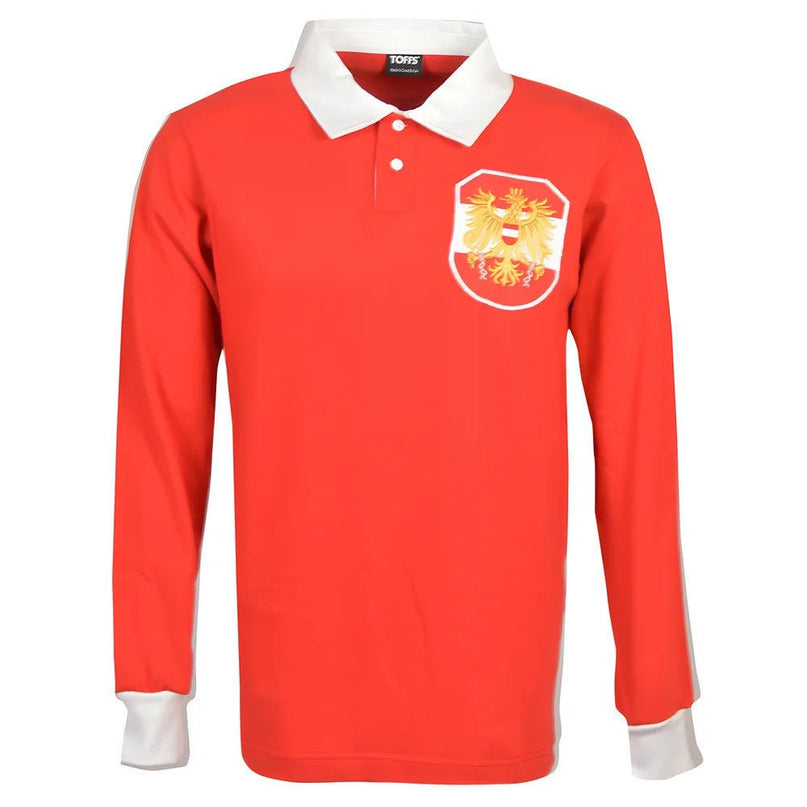 Austria 1950s Away Retro Football Shirt |Product - Football Shirts | Toffs | Absolute Rugby