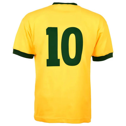 Brazil 1970 World Cup No 10 Kids Retro Football Shirt |Product - Football Shirts | Toffs | Absolute Rugby
