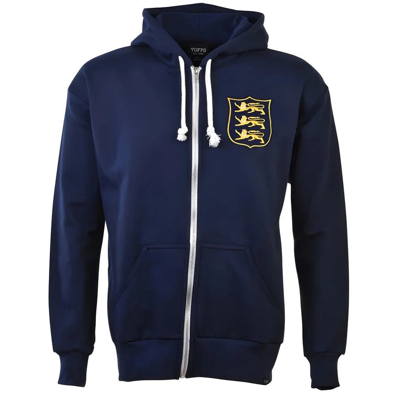 British & Irish Lions 1930s Vintage Rugby Zipped Hoodie Navy |Product - General | Toffs | Absolute Rugby