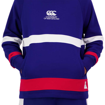 Canterbury Legends Raglan Hoody 24/25 - Blue |Hoody | Canterbury 24/25 | Absolute Rugby