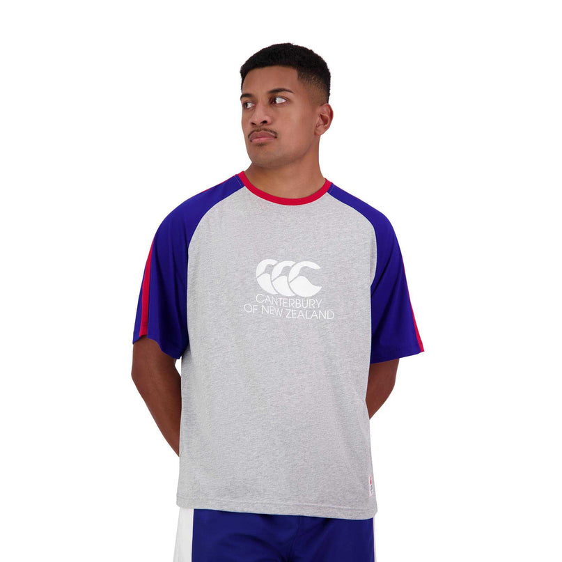 Canterbury Legends Raglan T - Shirt 24/25 - Grey |T - Shirt | Canterbury 24/25 | Absolute Rugby