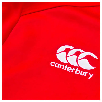 Canterbury Mens Club Half Zip Mid Layer Top (Red) |Product - Training Shirts | Canterbury | Absolute Rugby