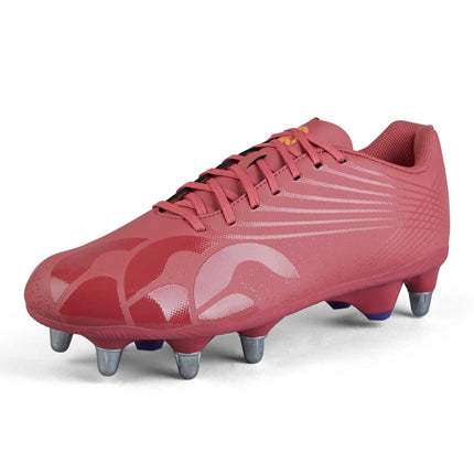 Canterbury Stampede Team Rugby Boots 24/25 - Red - SG |Boots | Canterbury 24/25 | Absolute Rugby