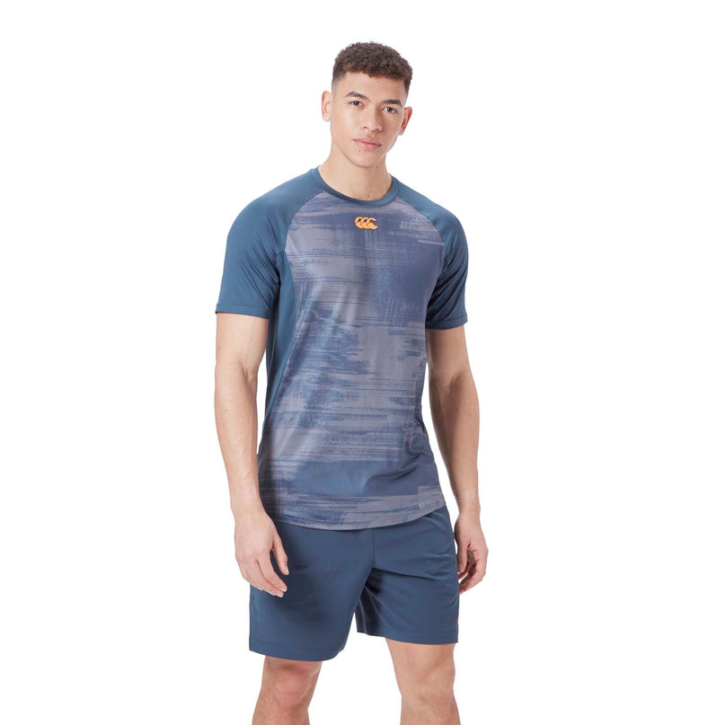 Canterbury Vapodri Graphic Superlight T - Shirt 24/25 - Navy |T - Shirt | Canterbury 24/25 | Absolute Rugby