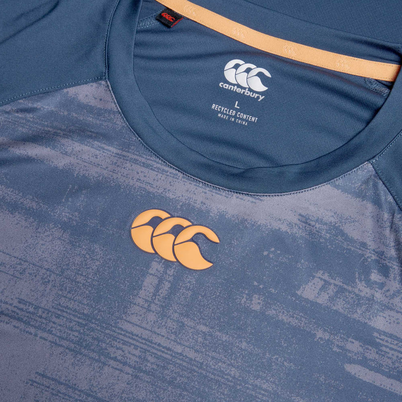 Canterbury Vapodri Graphic Superlight T - Shirt 24/25 - Navy |T - Shirt | Canterbury 24/25 | Absolute Rugby