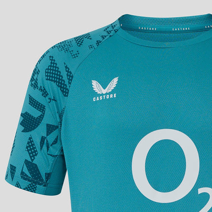 Castore England Rugby Performance T-Shirt - Blue |T-Shirt | Castore RFU | Absolute Rugby