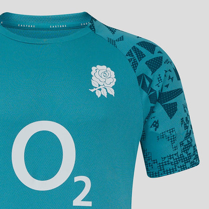 Castore England Rugby Performance T-Shirt - Blue |T-Shirt | Castore RFU | Absolute Rugby