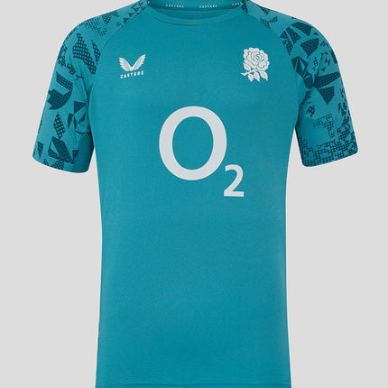 Castore England Rugby Performance T-Shirt - Blue |T-Shirt | Castore RFU | Absolute Rugby