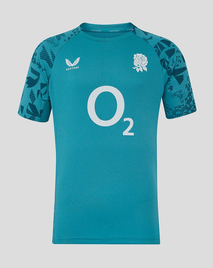 Castore England Rugby Performance T-Shirt - Blue |T-Shirt | Castore RFU | Absolute Rugby