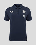 Castore England Rugby Travel Polo - Dark Navy |Polo Shirt | Castore RFU | Absolute Rugby