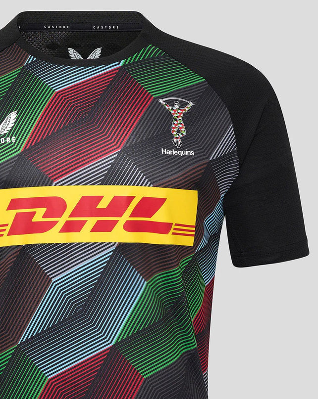 Castore Men's Harlequins Matchday T-Shirt |T-Shirt | Castore Quins 24/25 | Absolute Rugby