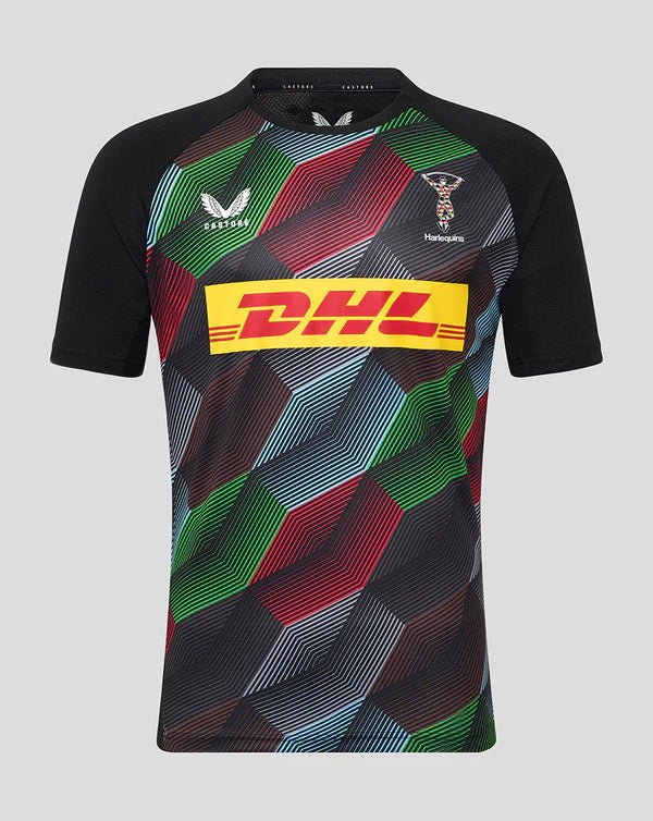 Castore Men's Harlequins Matchday T-Shirt |T-Shirt | Castore Quins 24/25 | Absolute Rugby