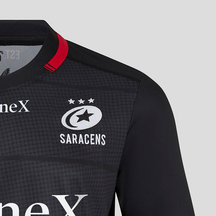 Castore Men's Saracens Home Replica Jersey 24/25 |Replica Jersey | Castore Sarries 24/25 | Absolute Rugby