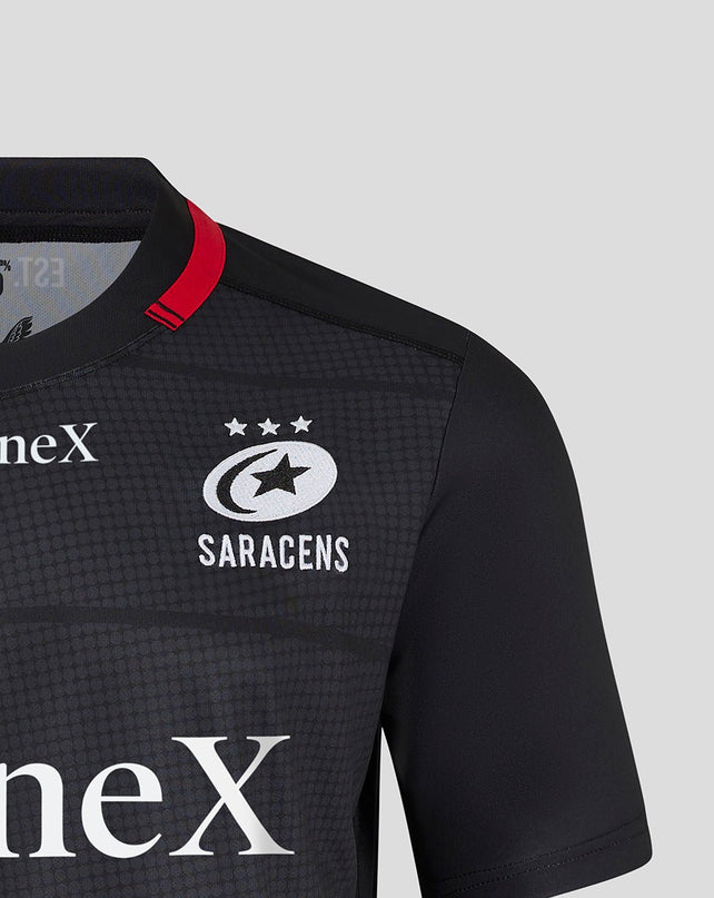 Castore Men's Saracens Home Replica Jersey 24/25 |Replica Jersey | Castore Sarries 24/25 | Absolute Rugby