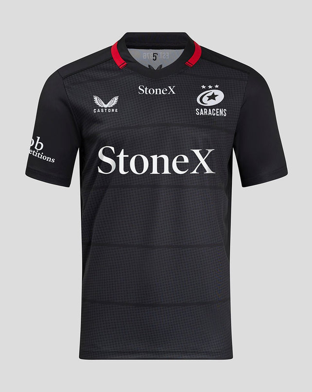 Castore Men's Saracens Home Replica Jersey 24/25 |Replica Jersey | Castore Sarries 24/25 | Absolute Rugby