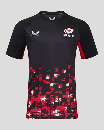 Castore Men's Saracens Rugby Matchday T-Shirt |T-Shirt | Castore Sarries 24/25 | Absolute Rugby