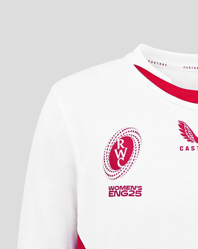 Castore Red Roses Rugby World Cup 2027 Kids Replica Jersey |Kids Replica | Castore RFU | Absolute Rugby