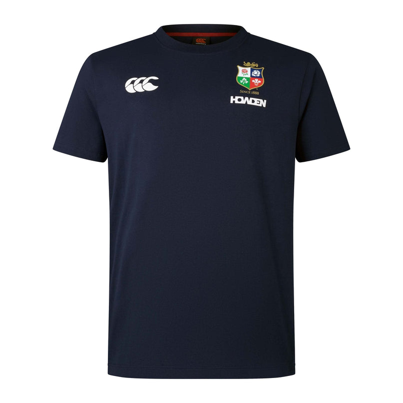 CCC British & Irish Lions 2025 Cotton T-Shirt - Navy |T-Shirt | CCC Lions 25 | Absolute Rugby