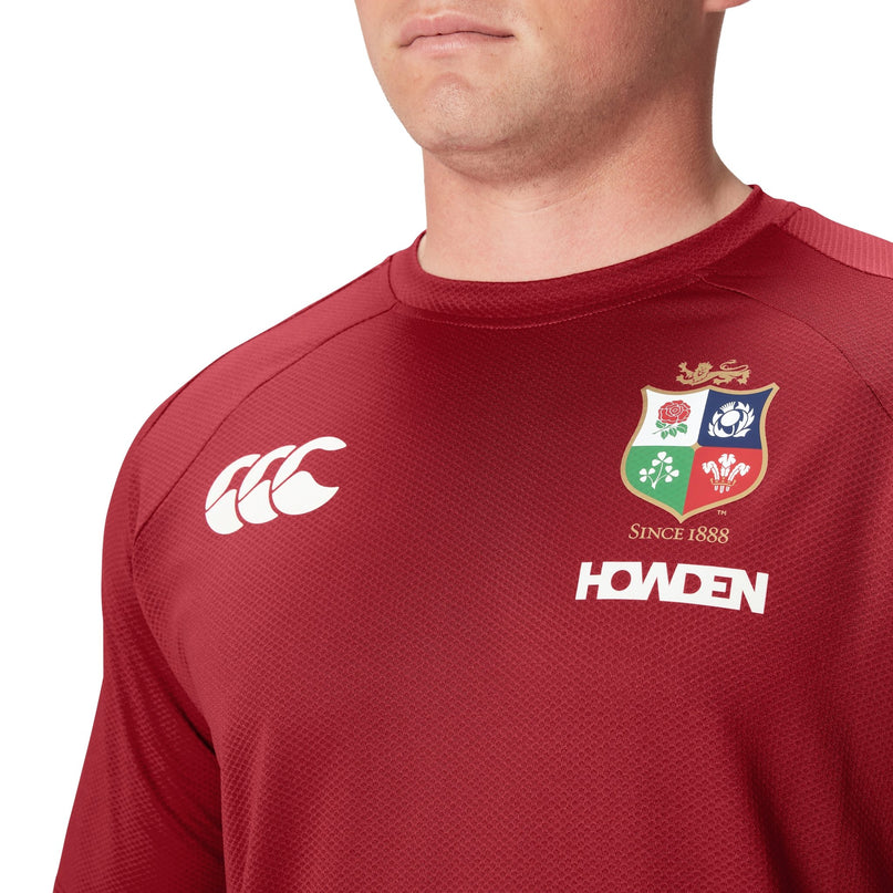 CCC British & Irish Lions 2025 Everest T-Shirt - Red |T-Shirt | CCC Lions 25 | Absolute Rugby