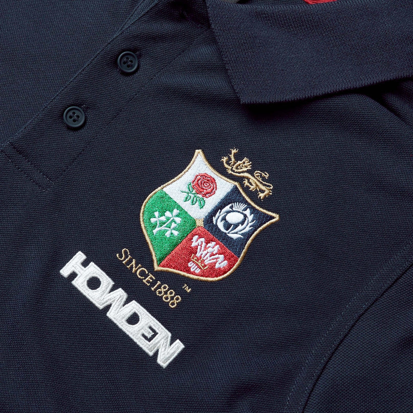 CCC British & Irish Lions 2025 Pique Polo - Navy |Polo Shirt | CCC Lions 25 | Absolute Rugby