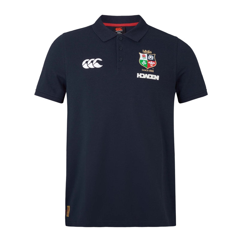 CCC British & Irish Lions 2025 Pique Polo - Navy |Polo Shirt | CCC Lions 25 | Absolute Rugby