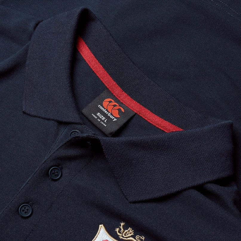 CCC British & Irish Lions 2025 Pique Polo - Navy |Polo Shirt | CCC Lions 25 | Absolute Rugby