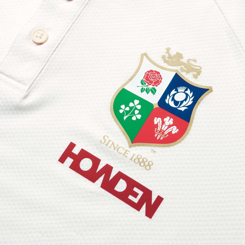 CCC British & Irish Lions 2025 Poly Polo - Cream |Polo Shirt | CCC Lions 25 | Absolute Rugby