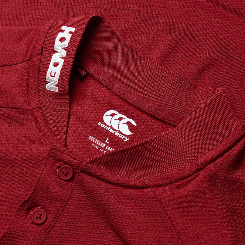 CCC British & Irish Lions 2025 Poly Polo - Red |Polo Shirt | CCC Lions 25 | Absolute Rugby