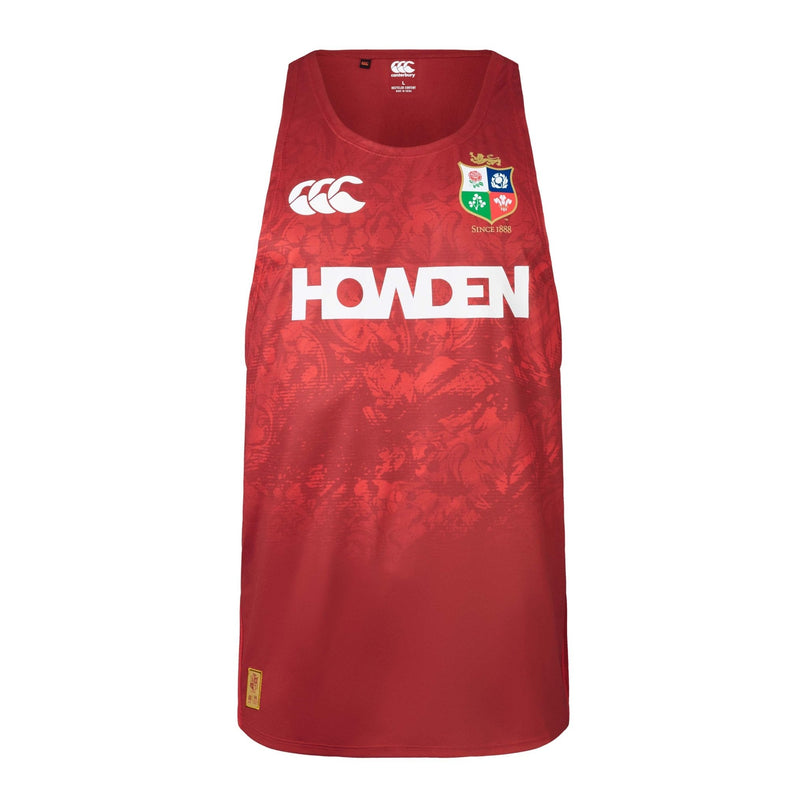 CCC British & Irish Lions 2025 Poly Singlet - Red |Singlet | CCC Lions 25 | Absolute Rugby