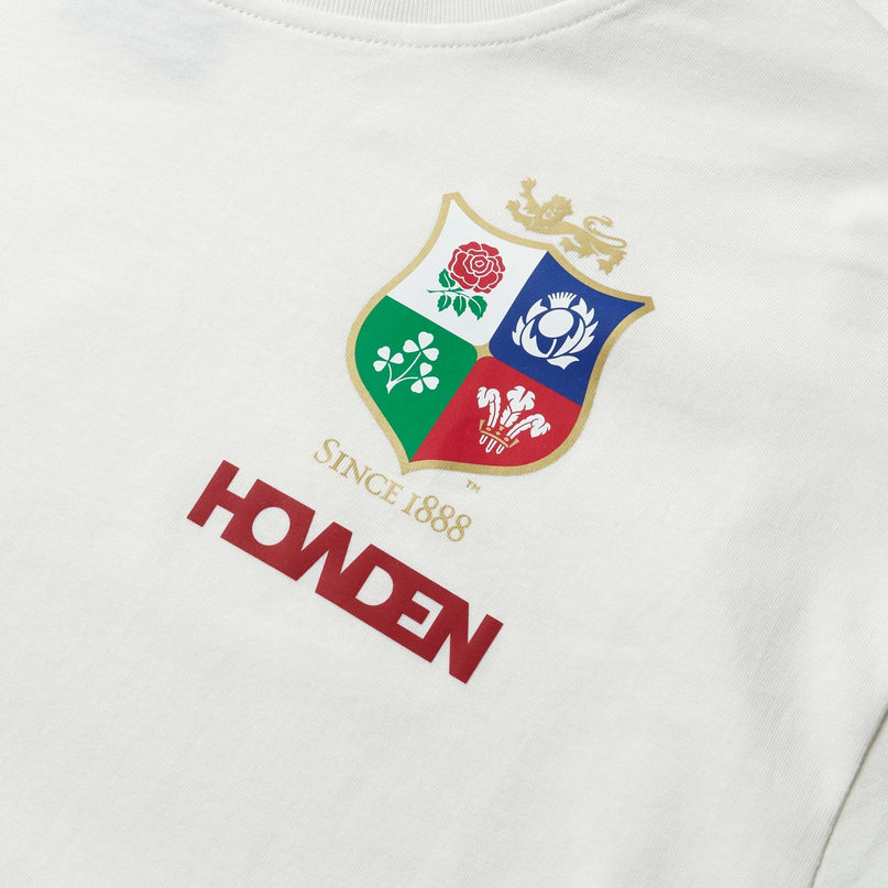 CCC British & Irish Lions Cotton T-Shirt 2025 - Cream |T-Shirt | CCC Lions 25 | Absolute Rugby