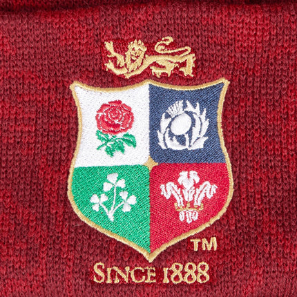 CCC British & Irish Lions Fleece Lined Bobble 2025 |Beanie | CCC Lions 25 | Absolute Rugby