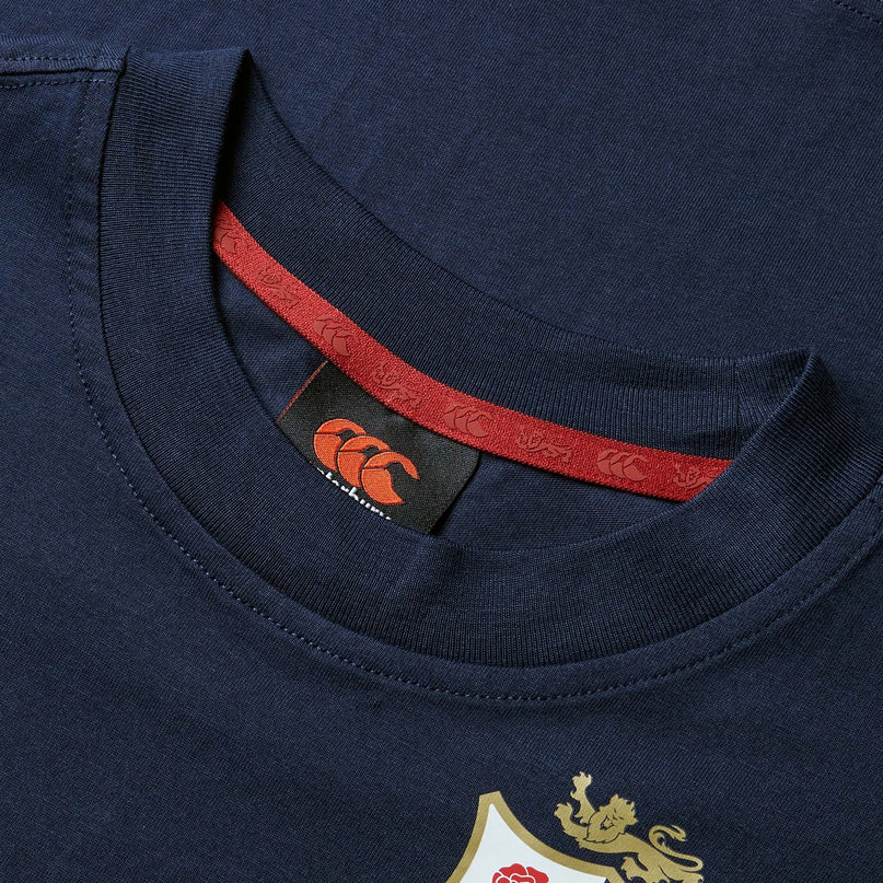 CCC British & Irish Lions Kids Cotton Jersey T-Shirt 2025 - Navy |Kids T-Shirt | CCC Lions 25 | Absolute Rugby