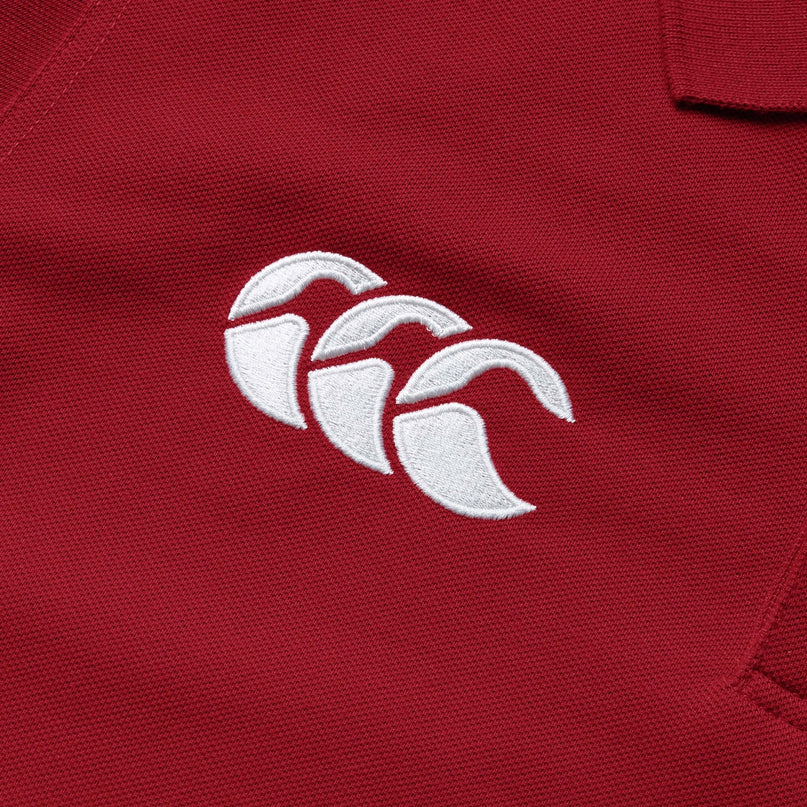 CCC British & Irish Lions Pique Polo 2025 Red |Polo Shirt | CCC Lions 25 | Absolute Rugby