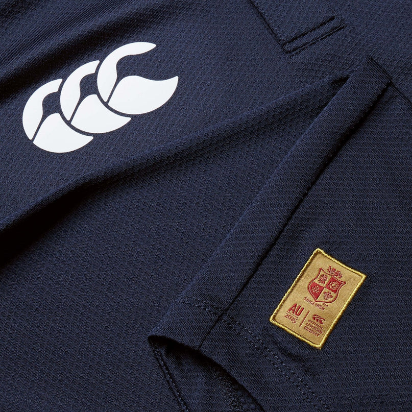 CCC British & Irish Lions Poly Polo 2025 - Navy |Polo Shirt | CCC Lions 25 | Absolute Rugby