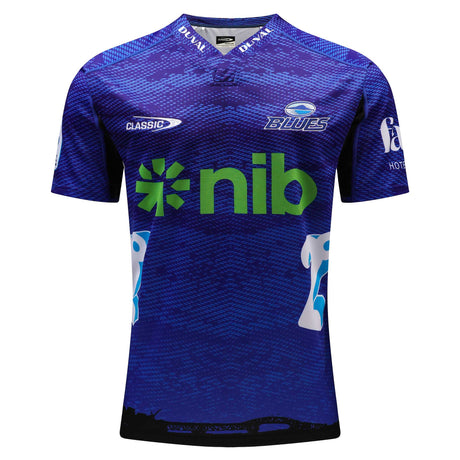 Classic Men's Auckland Blues Home Replica Jersey 24/25 - Navy |Replica Shirt | Classic | Absolute Rugby