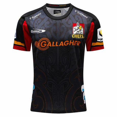 Classic Men's Chiefs Rugby Replica Home Jersey 24/25 - Black |Replica Jersey | Classic | Absolute Rugby