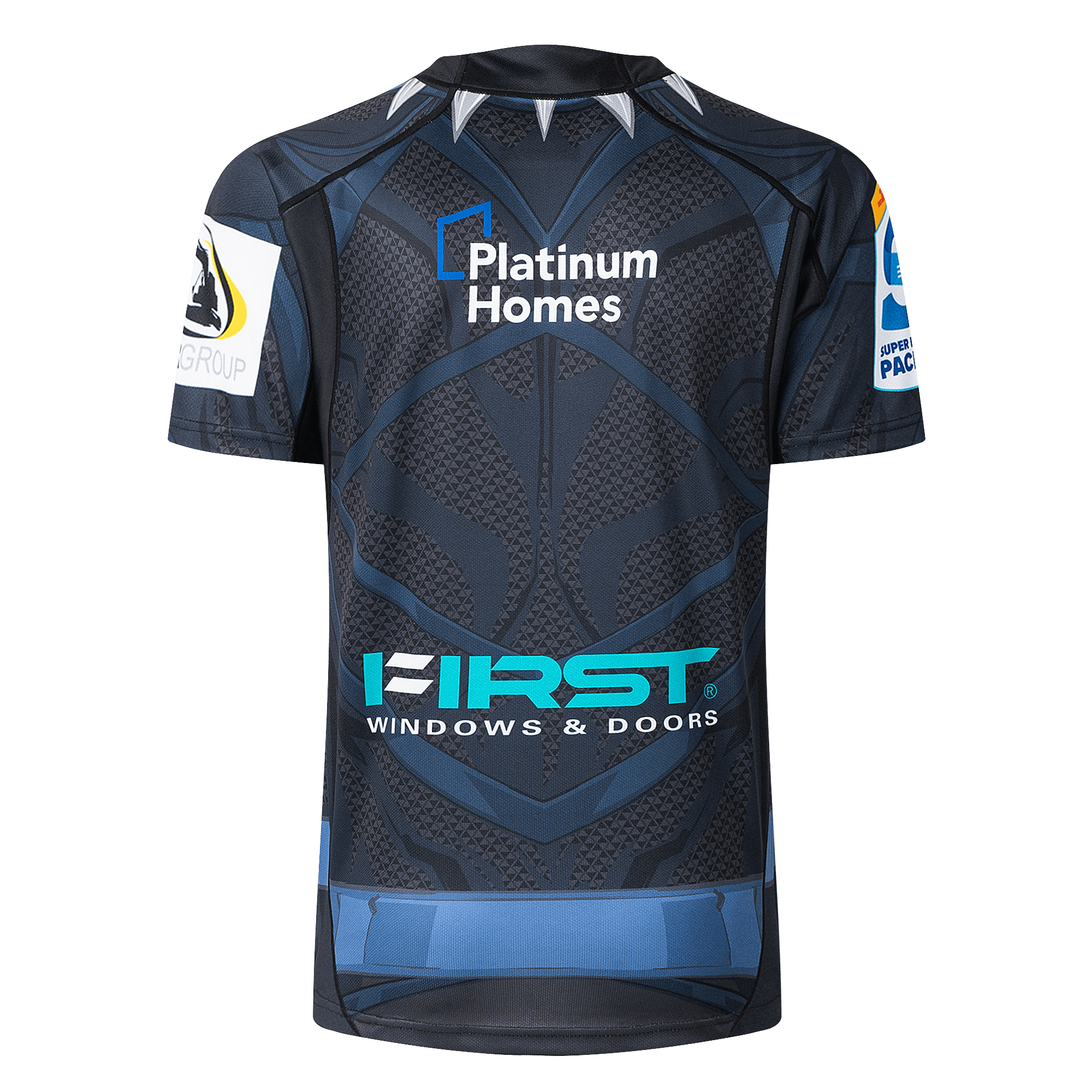 Classic Mens Marvel Black Panther Chiefs Rugby Jersey