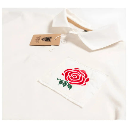 England Red Rose Retro Rugby Jersey (White) |Product - Football Shirts | Football Town | Absolute Rugby