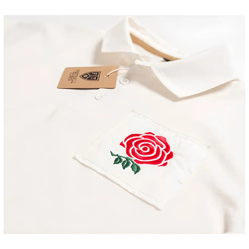 England Red Rose Retro Rugby Jersey (White) |Product - Football Shirts | Football Town | Absolute Rugby