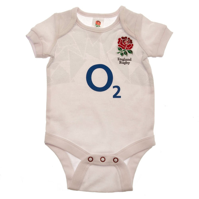 England RFU 2 Pack Bodysuit 3/6 mths PC |Product - General | Absolute Rugby | Absolute Rugby