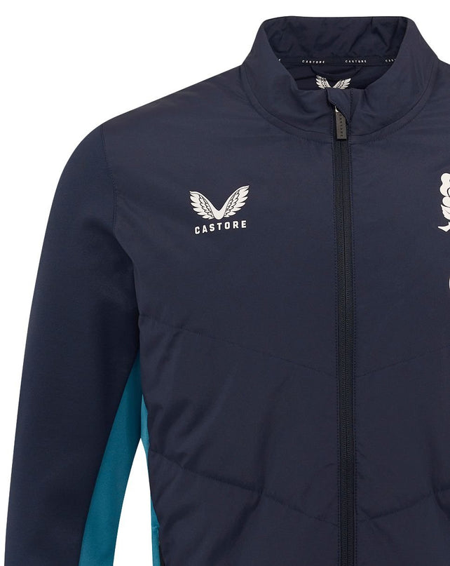 England Rugby 25/26 Performance Full Zip Long Sleeve Thermal Jacket |Jackets | Castore RFU | Absolute Rugby