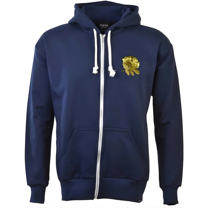 England Rugby 6 Nations Gold Rose Zip Hoodie - Navy |Product - General | Toffs | Absolute Rugby
