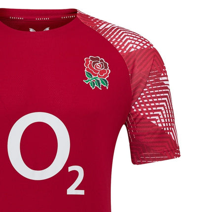 England Rugby Pre Match Short Sleeve T-Shirt |T-Shirt | Castore RFU | Absolute Rugby