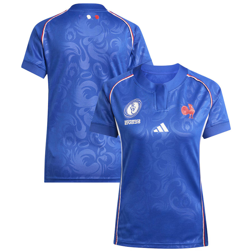 Adidas France Rugby Womens Rugby World Cup Home Jersey