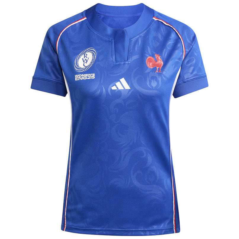 Adidas France Rugby Womens Rugby World Cup Home Jersey