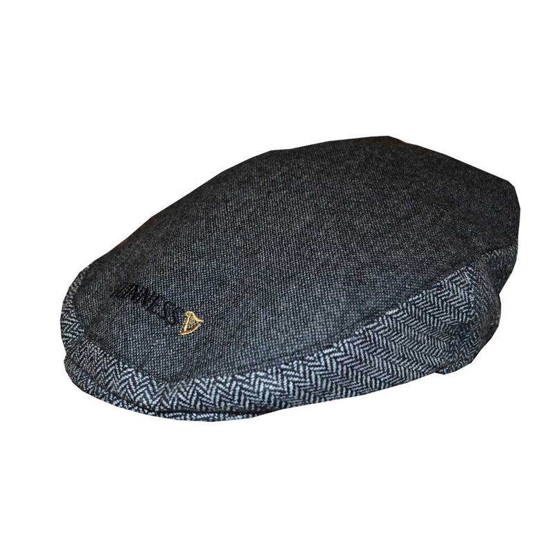 Guinness Grey Tweed Flat Cap | | Guinness 24 - 25 | Absolute Rugby