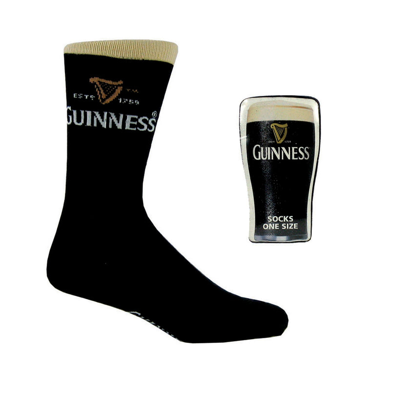 Guinness Pint Glass Socks |singleton_gift | Guinness 24 - 25 | Absolute Rugby